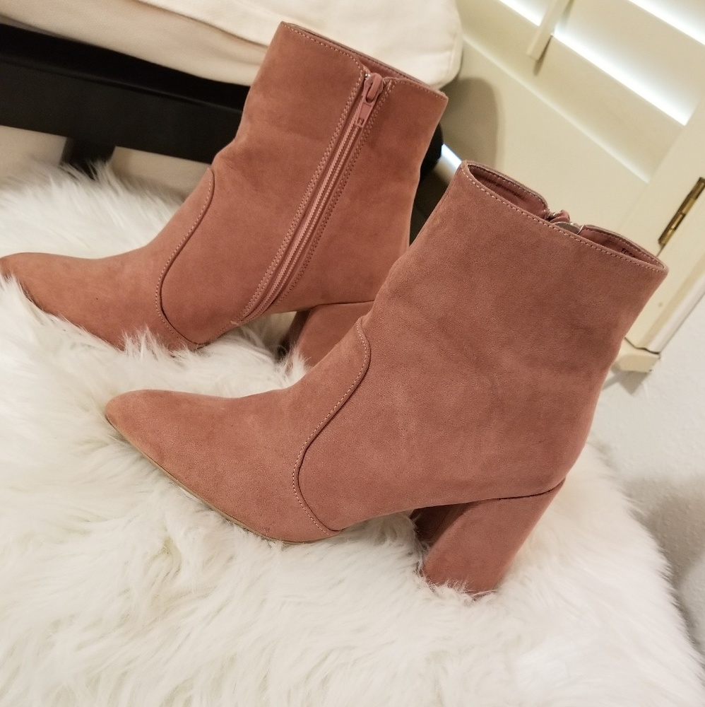Heeled ankle boots